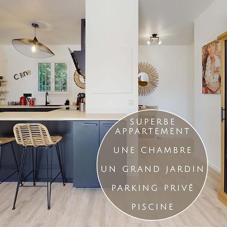 Appartement T2 : Jardin, Piscine, Parking à Sainte-Maxime Exterior foto