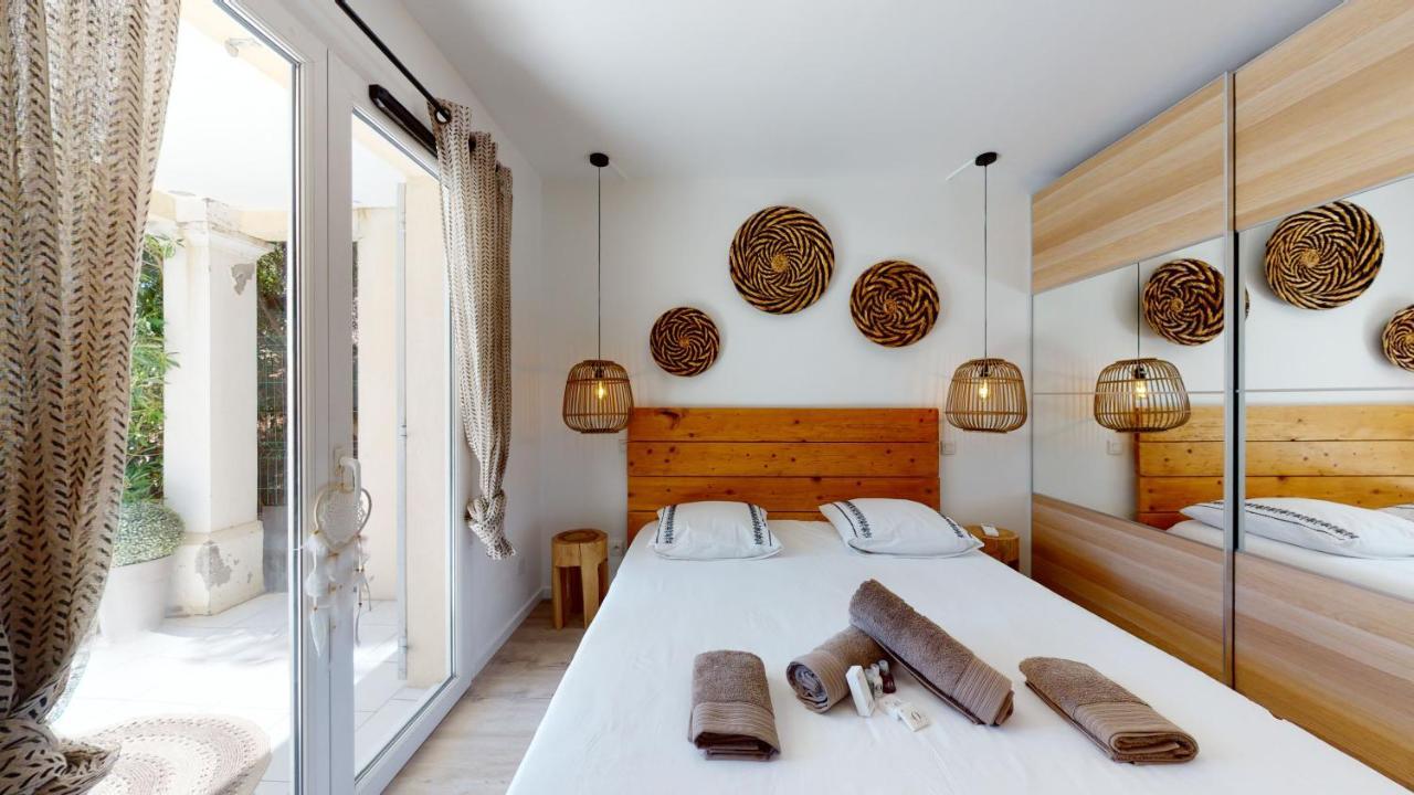 Appartement T2 : Jardin, Piscine, Parking à Sainte-Maxime Exterior foto